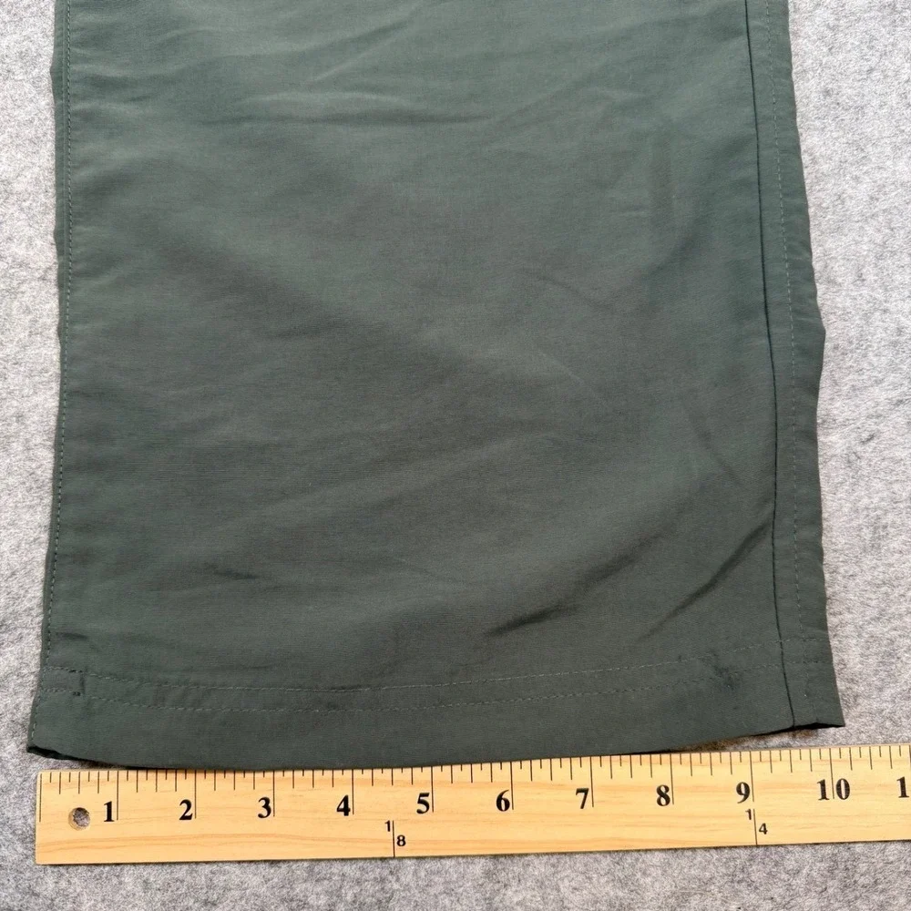 REI Men's  Pants 42x31 Dark Olive Green Nylon Travel Hiking‎ NWT